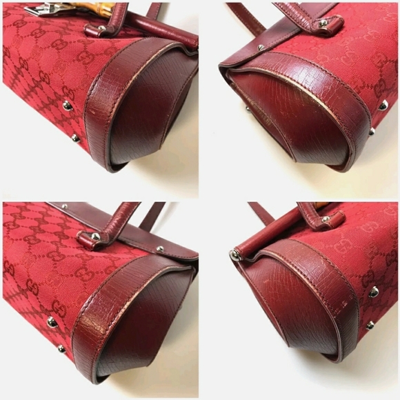 SOLD Gucci Bullet Bag | Red - Picture 6 of 11